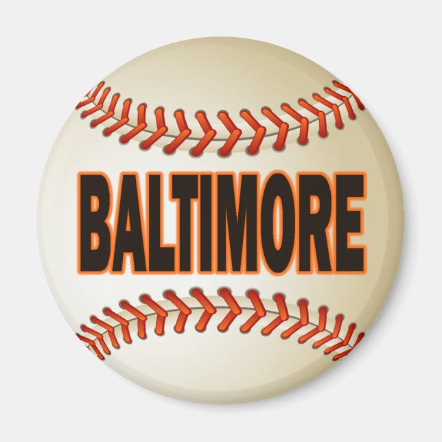 ÍMAN BALTIMORE BASEBALL (Frente)
