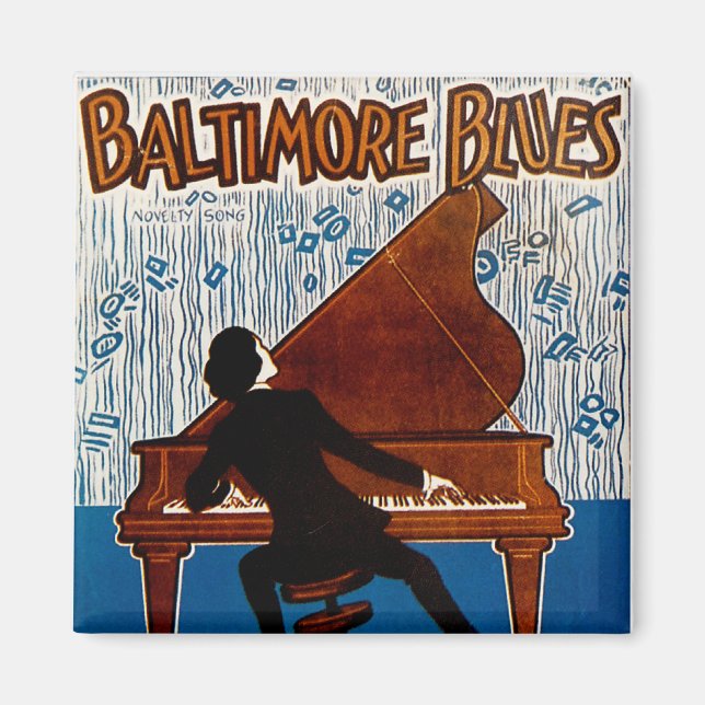 Íman Baltimore Blues (Frente)