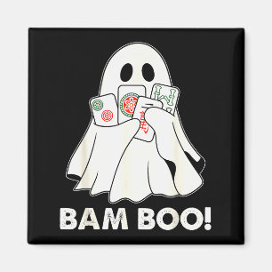 Íman Bam Boo Fantasma de Halloween Jogo de Mahjong Fant
