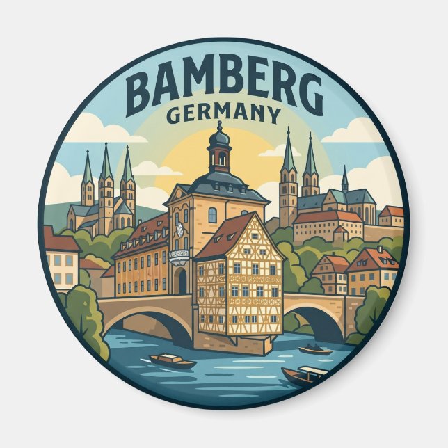 Íman Bamberga Alemanha (Frente)