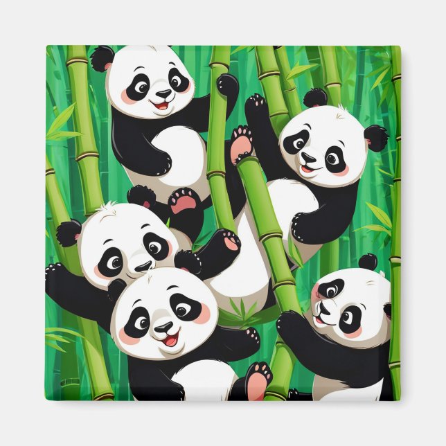 Íman Bamboo Panda (Frente)