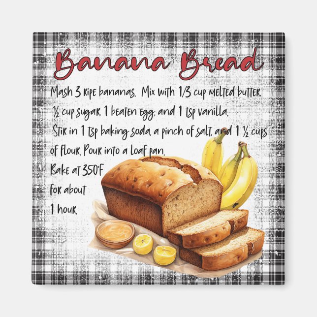 Íman Banana Bread Recipe (Frente)