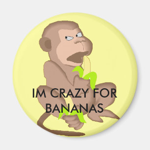 Íman banana-macaco-auto, IM LOUCO PARA BANANAS