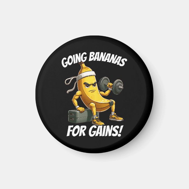 Íman banana se exercitando (Frente)