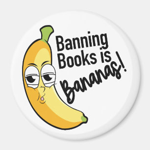 Íman Bananas Proibição de Livros