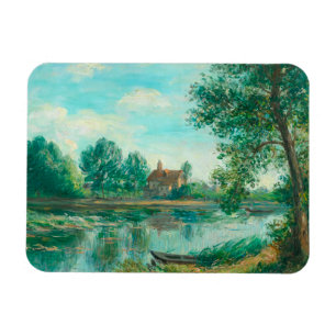 Íman Bancos da Loing in Santo-Mammès Alfred Sisley