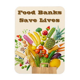 Íman Bancos de comida salvam vidas
