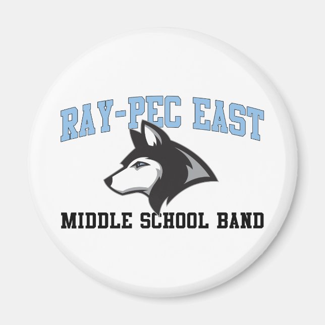 Íman Banda da Escola Média Ray-Pec East (Frente)