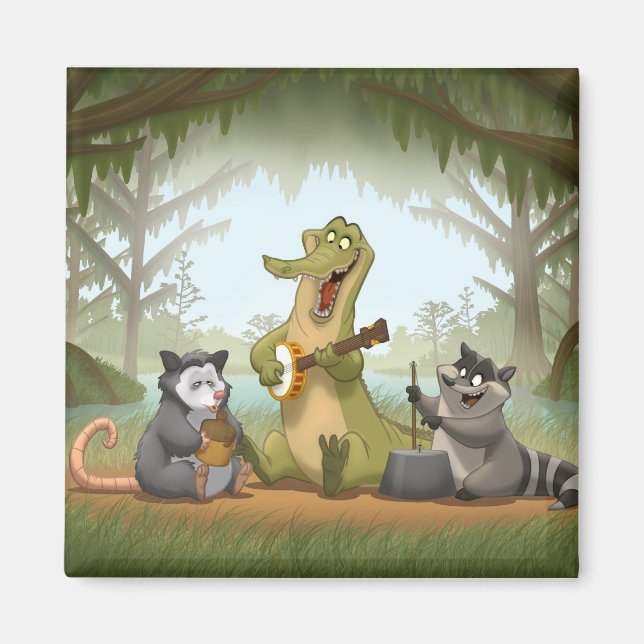 Íman Banda de Bayou Jug (Frente)