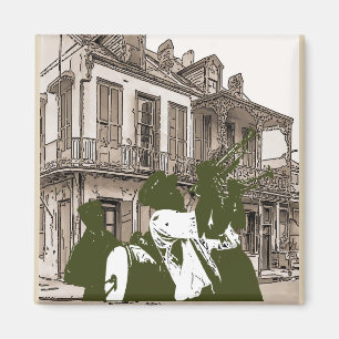 Íman Banda De Latão Na Rua Desejada