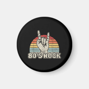 Íman Banda de Rock Vintage Retro dos Anos 80