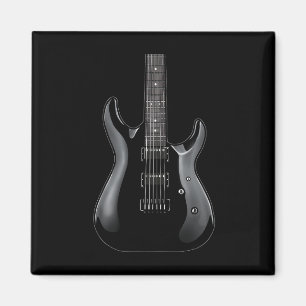 Íman Banda Rock and Roll Guitar s for Men Banda Tee 11