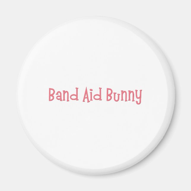 Íman Bandaid Bunny Nurse Gifes (Frente)