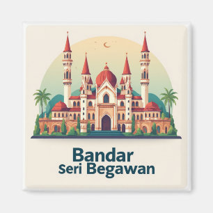 Íman Bandar Seri Begawan Com Domos Vermelhos
