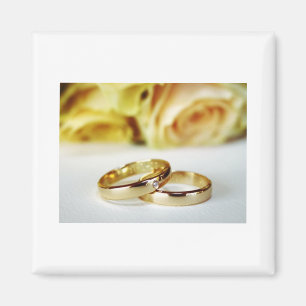 Íman Bandas/Casamento Dourados