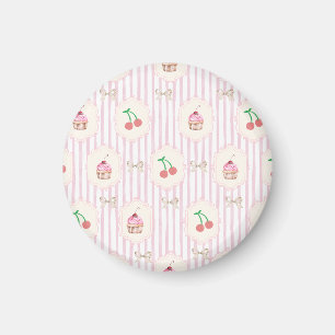 Íman Bandas cor-de-rosa com frutas doces de Chique prof