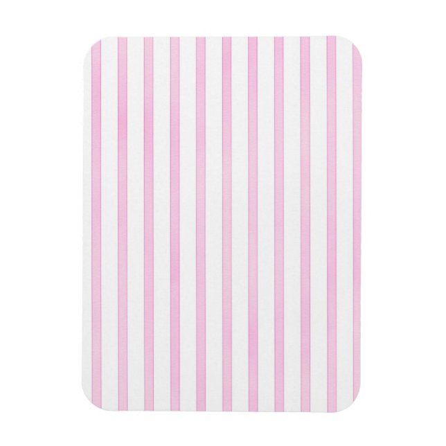 Íman Bandas de Aquarela Rosa de Fundo (Vertical)