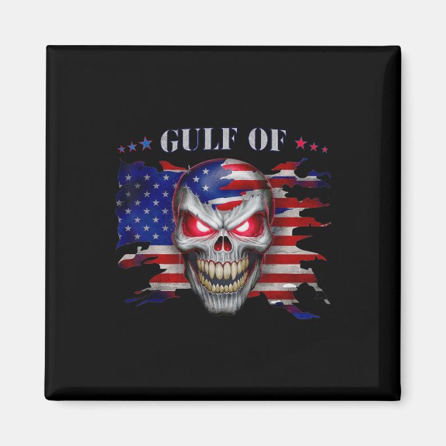 Íman Bandeira 10 Do Golfo Da América Dos Eua (Frente)