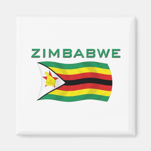Íman Bandeira 2 do Zimbabué (Frente)