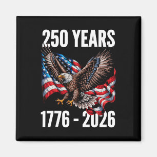 Íman Bandeira Águia Patriótica 250 Anos 1776-2026 2026