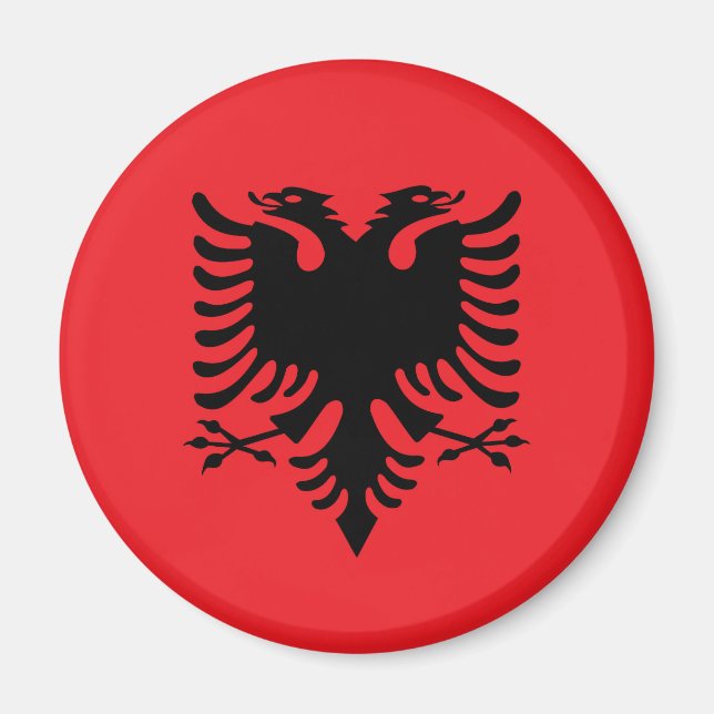 Íman Bandeira albanesa (Frente)