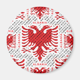 Íman bandeira albanesa 4