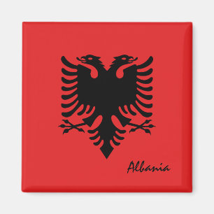 Íman Bandeira albanesa e viagem da Albânia, férias/es