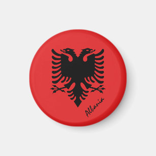 Íman Bandeira albanesa e viagem da Albânia, férias/es