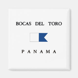 Íman Bandeira alfa do mergulho de Bocas Del Toro Panam