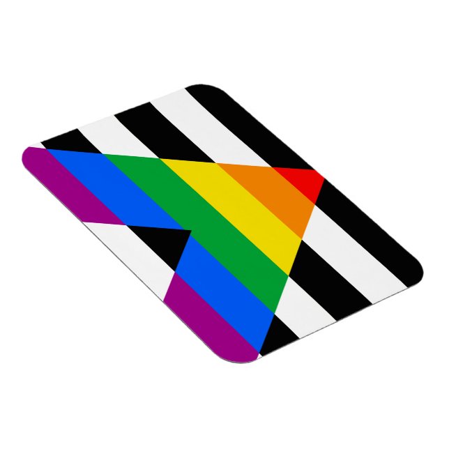 Íman Bandeira Aliada LGBTQ+ (Lado Direito)