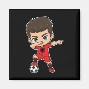 Íman Bandeira Alnia Dab Kid Goal Cartoon Alnia Para Men