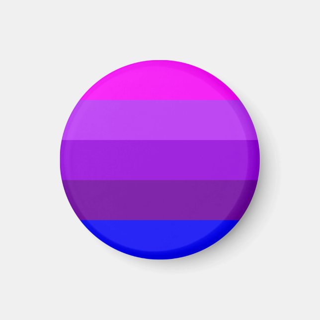 Íman Bandeira Alternativa do Orgulho Transgênero (Frente)