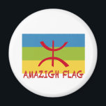Íman Bandeira Amazigh - Bandeira-Drapeau Amazigh<br><div class="desc">Drapeau amazigh. MONTZ la fierté de votre héritage amazigh avec quimise amazighe. Aimez vos racines amazighes et d'où vous venez. Le drapeau berbère est composé d'une bande bleue, verte et jaune, représentant respeitement la mer, la nature et le désert. En son center, le yaz (ⵣ) tifinagh simboliza "l'homme libre", qui...</div>