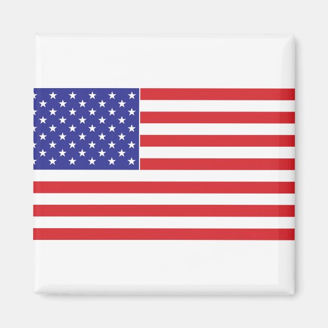 Íman bandeira americana (Frente)