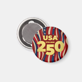 Íman Bandeira Americana 250 Anos EUA 4 de Julho 2026