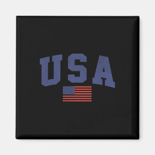 Íman Bandeira Americana 4 De Julho Americana Azul