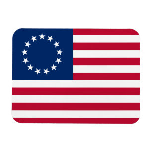 Íman Bandeira Americana Betsy Ross