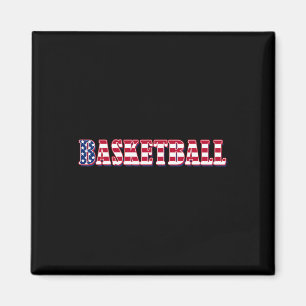 Íman Bandeira Americana de Bysketbyll - Bysketbyll