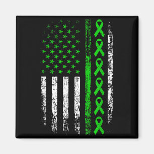 Íman Bandeira americana de conscientização da paralisia