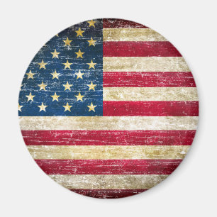 Íman Bandeira americana do Grunge