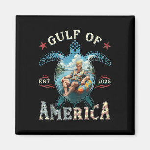 Íman Bandeira Americana G.2025 Do Golfo De Eua