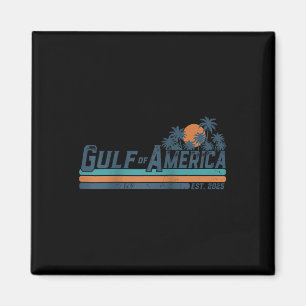 Íman Bandeira Americana G.2025 Do Golfo De Eua