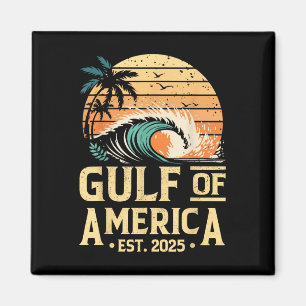 Íman Bandeira Americana G.2025 Do Golfo De Eua