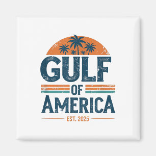 Íman Bandeira Americana G.2025 Do Golfo De Eua