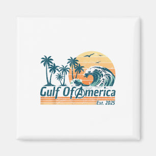 Íman Bandeira Americana G.2025 Do Golfo De Eua