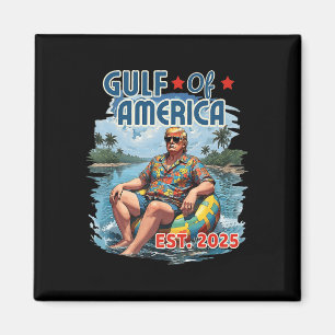 Íman Bandeira Americana G.2025 Do Golfo De Eua