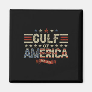 Íman Bandeira Americana M 2025 Do Golfo De Eua