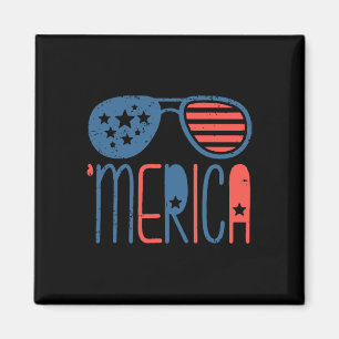 Íman Bandeira americana Merica Aviadores Infantil 4 de