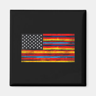 Íman bandeira americana mexicana serape cinco de mayo p