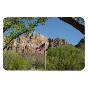 Íman Bandeira Americana no Parque Nacional Zion II